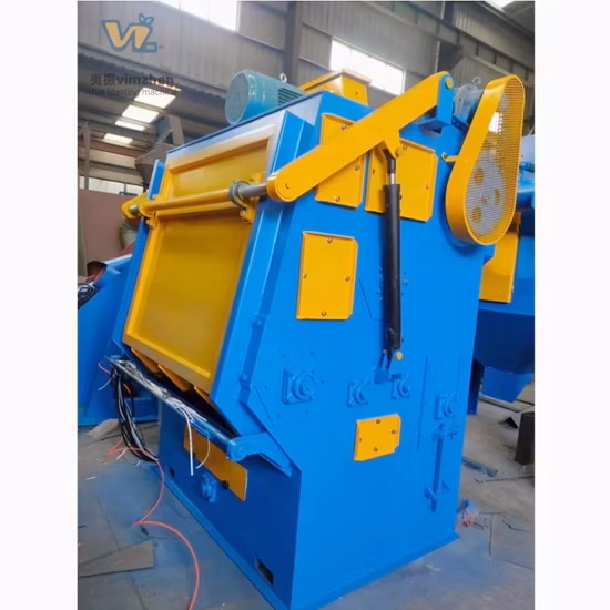 Q32 고무 벨트 샷 블라스팅 머신 중국산 소형 부품용 샷 블라스팅 머신