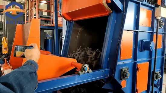 소형 금속 부품 텀블링 고무 벨트 컨베이어 샷 블라스터 표면 세척 샷 블라스팅 기계 제조업체