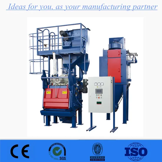 Q326/Q3210 텀블 벨트 샷 블라스팅 머신/소형 샷 블라스팅 장비