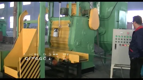 소형 금속 부품 디버링용 에너지 효율적인 텀블 벨트 샷 블라스팅 머신 샷 블라스터